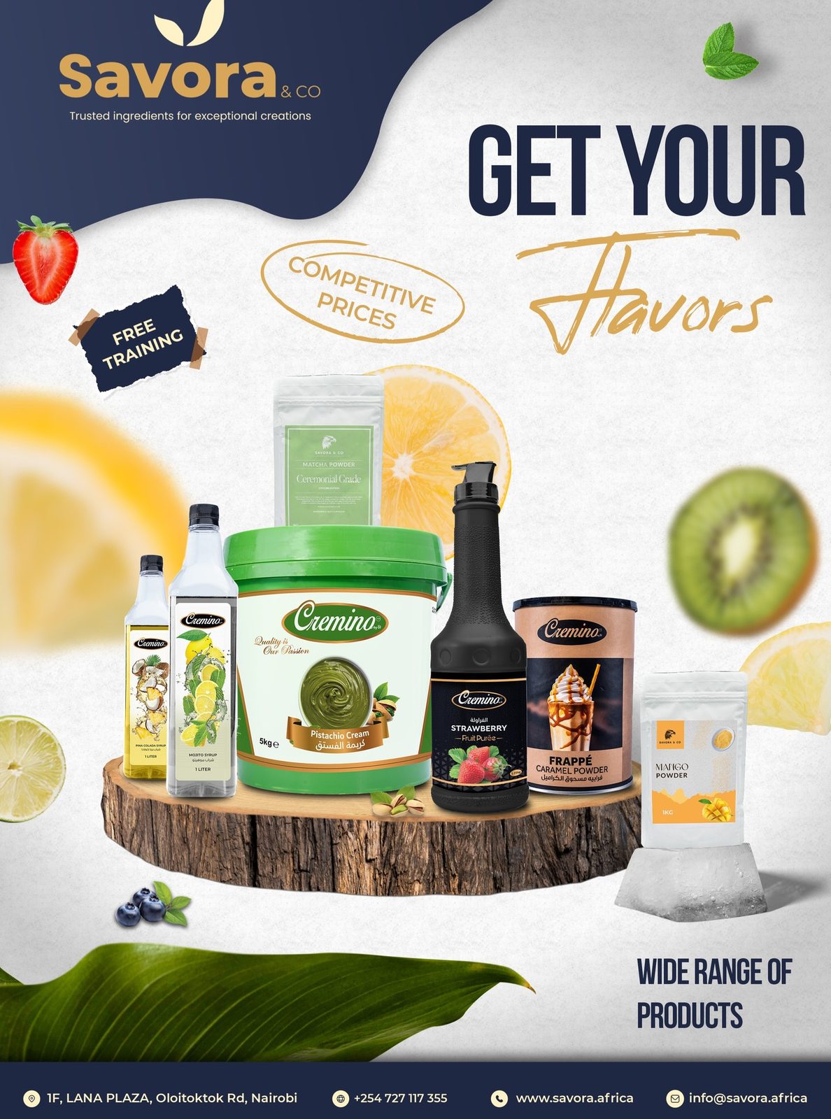Savora & Co · Monin Kenya